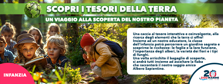 SCOPRI I TESORI DELLA TERRA
